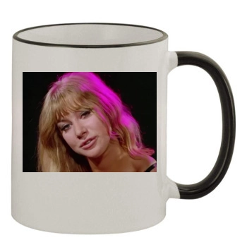 Helen Mirren 11oz Colored Rim & Handle Mug