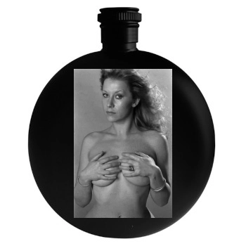 Helen Mirren Round Flask