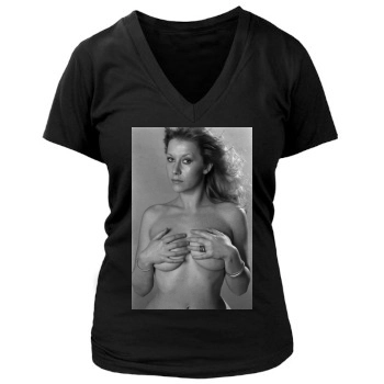 Helen Mirren Women's Deep V-Neck TShirt