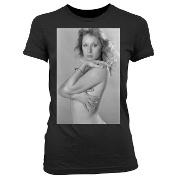 Helen Mirren Women's Junior Cut Crewneck T-Shirt