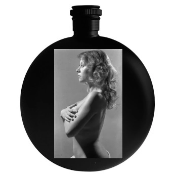 Helen Mirren Round Flask