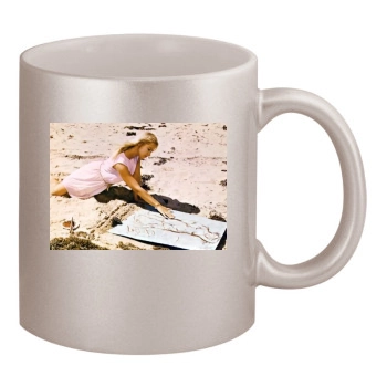 Helen Mirren 11oz Metallic Silver Mug