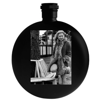 Helen Mirren Round Flask