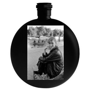 Helen Mirren Round Flask