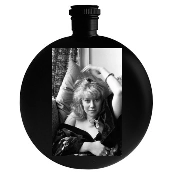 Helen Mirren Round Flask