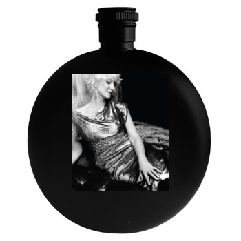 Helen Mirren Round Flask