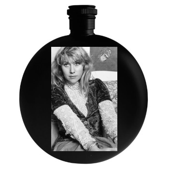 Helen Mirren Round Flask