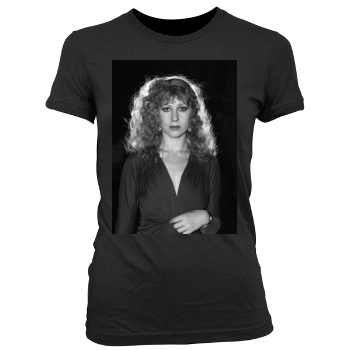 Helen Mirren Women's Junior Cut Crewneck T-Shirt