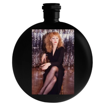 Helen Mirren Round Flask