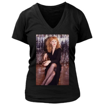 Helen Mirren Women's Deep V-Neck TShirt