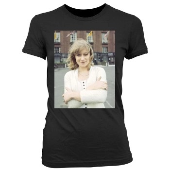 Helen Mirren Women's Junior Cut Crewneck T-Shirt