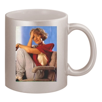 Helen Mirren 11oz Metallic Silver Mug