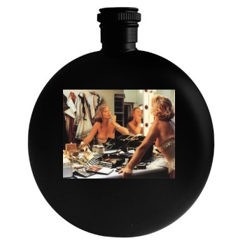 Helen Mirren Round Flask