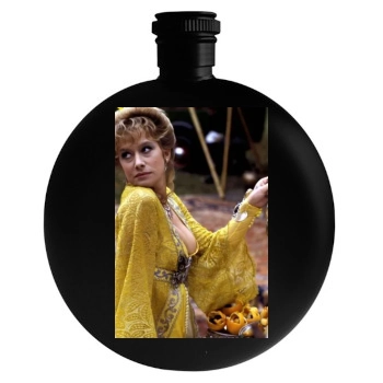 Helen Mirren Round Flask