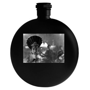 Helen Mirren Round Flask