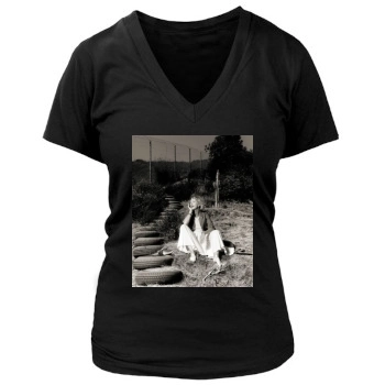 Helen Mirren Women's Deep V-Neck TShirt