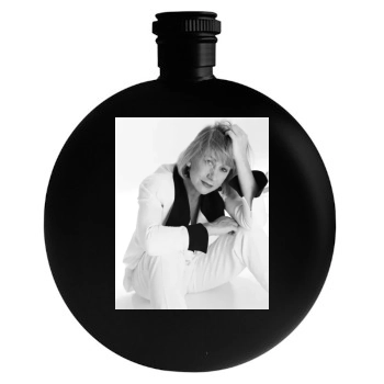 Helen Mirren Round Flask