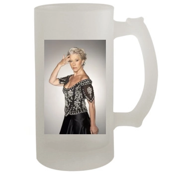 Helen Mirren 16oz Frosted Beer Stein