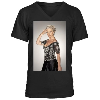 Helen Mirren Men's V-Neck T-Shirt