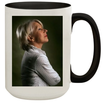 Helen Mirren 15oz Colored Inner & Handle Mug