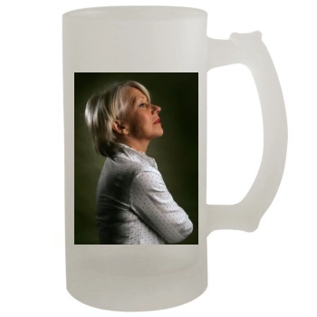 Helen Mirren 16oz Frosted Beer Stein