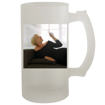 Helen Mirren 16oz Frosted Beer Stein