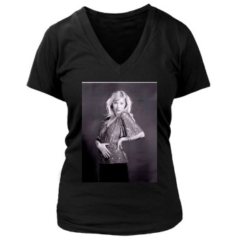 Helen Mirren Women's Deep V-Neck TShirt