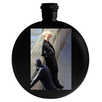 Helen Mirren Round Flask