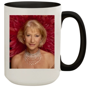 Helen Mirren 15oz Colored Inner & Handle Mug