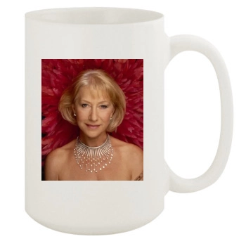 Helen Mirren 15oz White Mug