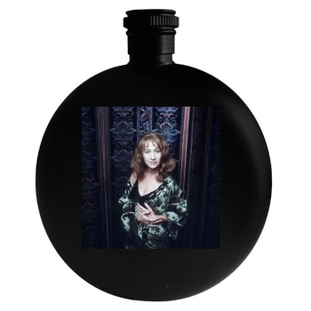 Helen Mirren Round Flask