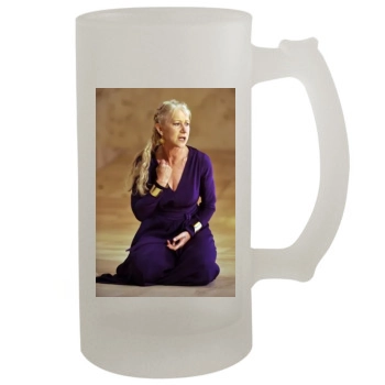 Helen Mirren 16oz Frosted Beer Stein