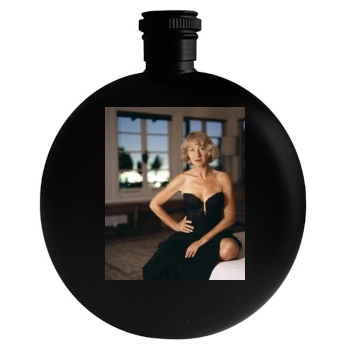 Helen Mirren Round Flask