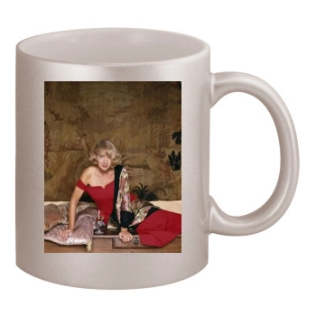 Helen Mirren 11oz Metallic Silver Mug