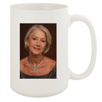 Helen Mirren 15oz White Mug