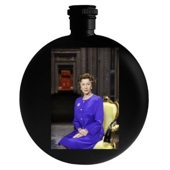 Helen Mirren Round Flask