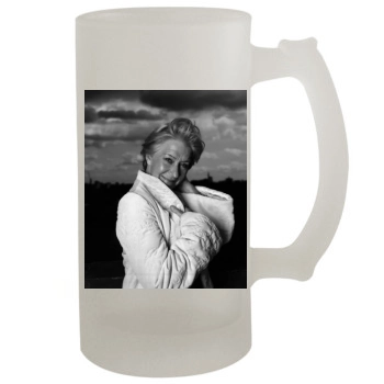 Helen Mirren 16oz Frosted Beer Stein