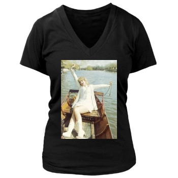 Helen Mirren Women's Deep V-Neck TShirt