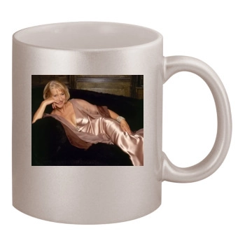 Helen Mirren 11oz Metallic Silver Mug