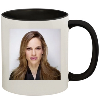 Hilary Swank 11oz Colored Inner & Handle Mug