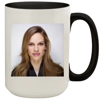 Hilary Swank 15oz Colored Inner & Handle Mug