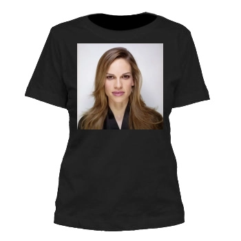 Hilary Swank Women's Cut T-Shirt