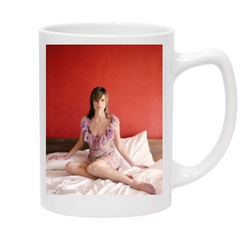 Hilary Swank 14oz White Statesman Mug