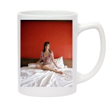 Hilary Swank 14oz White Statesman Mug