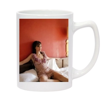 Hilary Swank 14oz White Statesman Mug