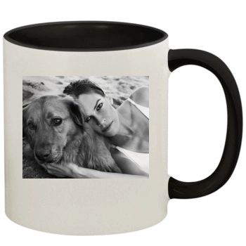 Hilary Swank 11oz Colored Inner & Handle Mug