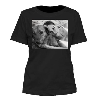 Hilary Swank Women's Cut T-Shirt