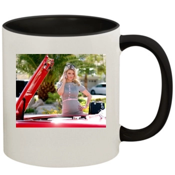 Holly Madison 11oz Colored Inner & Handle Mug