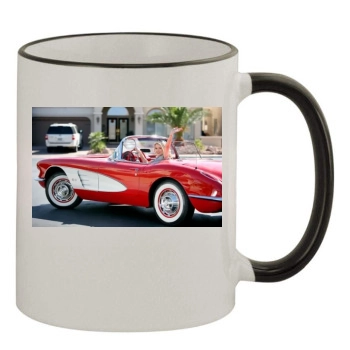 Holly Madison 11oz Colored Rim & Handle Mug