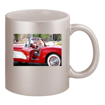 Holly Madison 11oz Metallic Silver Mug